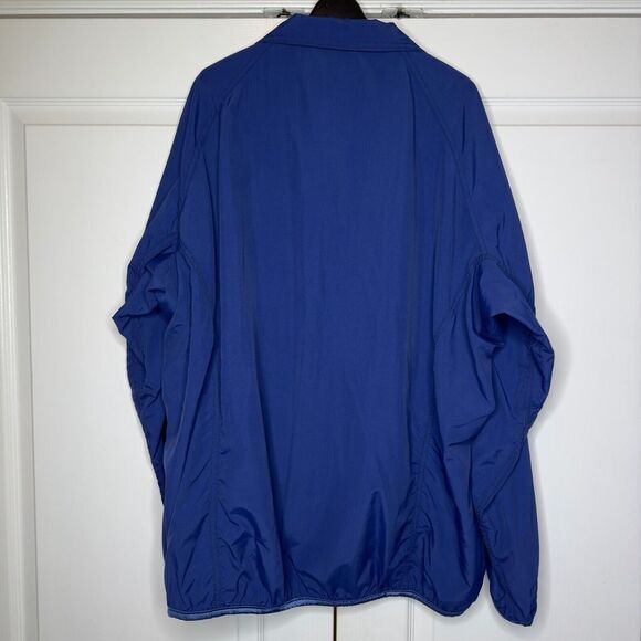 Sierra Designs Windbreaker Jacket Mens XL Blue Long Sleeve Full Zipper Parka‎ - Picture 5 of 11